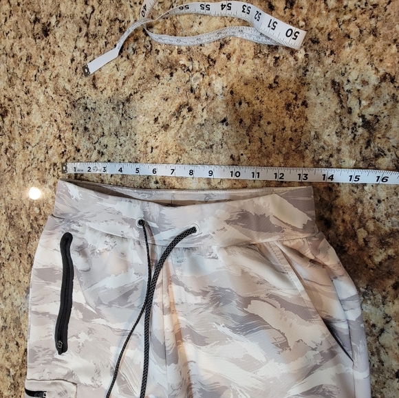 ASRV Cargo Camo Sweatpants White Camo Men's Size XS - Picture 5 of 15